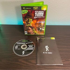 Stubbs the Zombie in Rebel Without a Pulse (Microsoft Xbox, 2005) CIB Tested